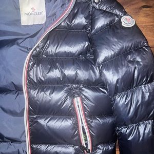 Authentic Boys Moncler Hooded Puffer Coat